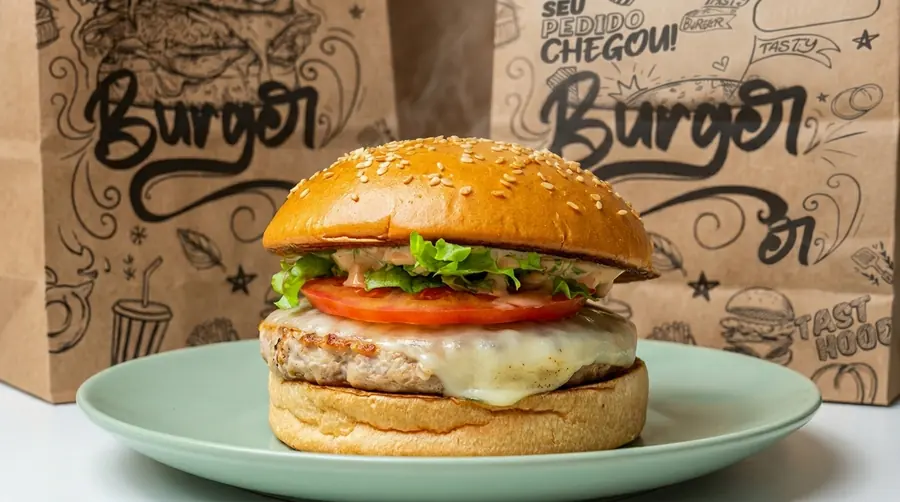 🍔 Burger de Frango Neni’s